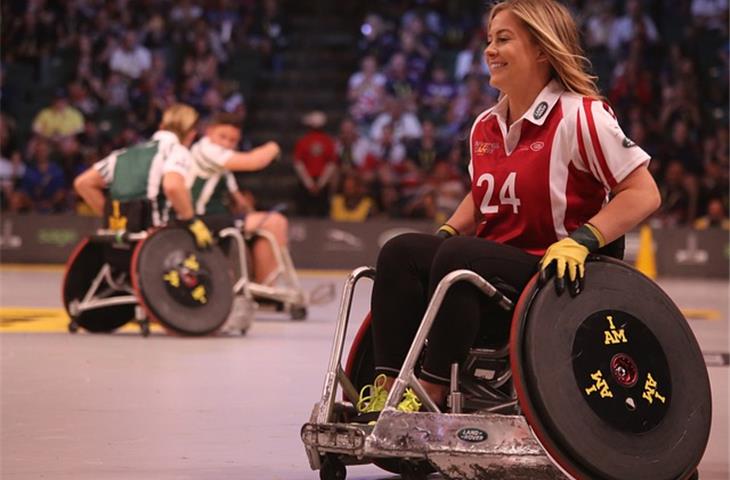 Wheelchair drop tester